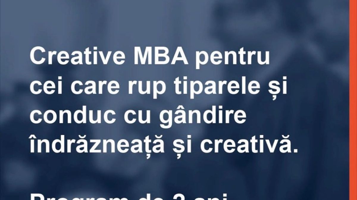 Creative MBA: a Practice‑Oriented Program for Professionals in the Creative Industries